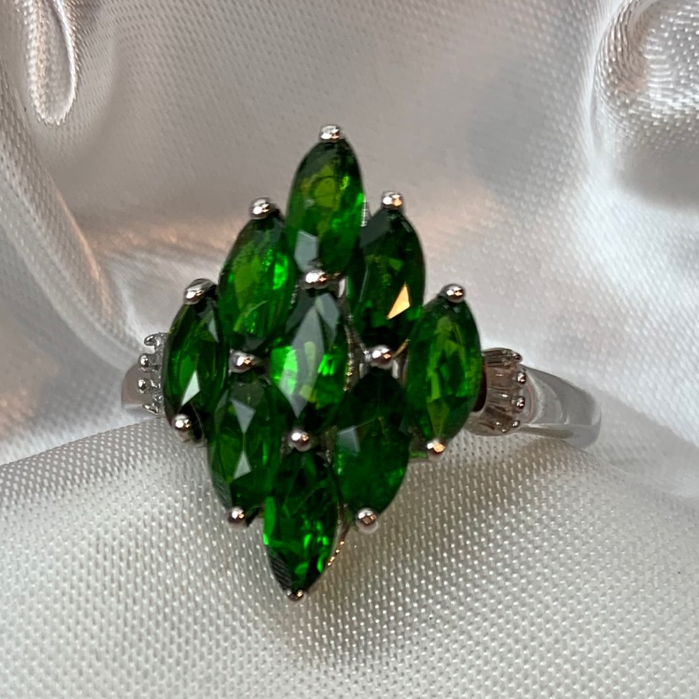 💚Russian Chrome Diopside Ring💚